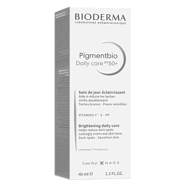 Купить Bioderma Pigmentbio Daily Care SPF 50+ 40 мл крем для лица дневной