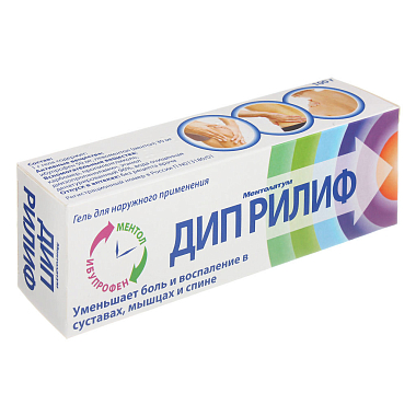 Купить Дип Рилиф 100 г гель для наружного применения