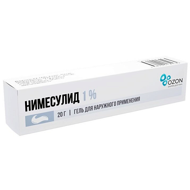 Купить Нимесулид 1 % 20 г гель