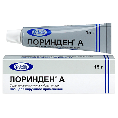 Купить Лоринден А 15 г мазь