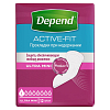 Купить Depend Activ Fit Ultra Mini 12 шт прокладки урологические для женщин