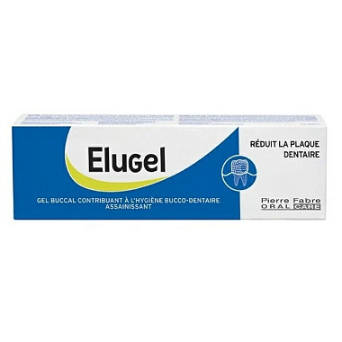 Купить Элюгель 40 мл гель для десен с хлоргексидином
