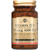 Купить Solgar Витамин Д3 600 МЕ 250 мг 60 шт капсулы