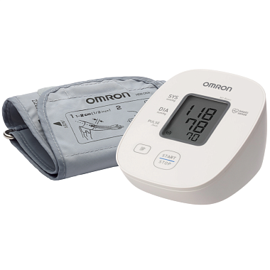 Купить Omron M1 Basic (RU) тонометр автоматический без адаптера со средней манжетой 22-32 см
