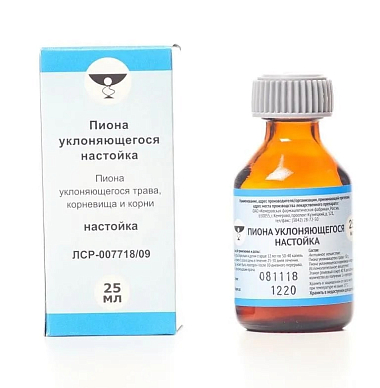 Купить Пиона уклоняющегося настойка 25 мл