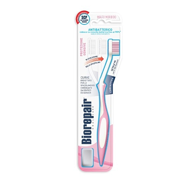 Купить Biorepair Gum Protection щетка зубная изогнутаядля комплексной защиты