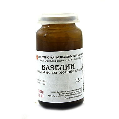Купить Вазелин мазь д/наруж примен 25г