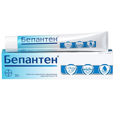 Купить Бепантен 5 % 30 г крем для наружного применения