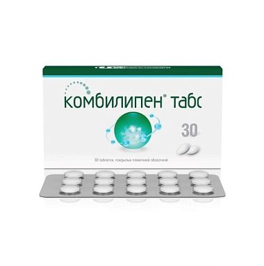 Купить Комбилипен 30 шт таблетки покрытые пленочной оболочкой