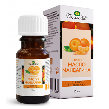 Купить Mirrolla Масло мандарина 10 мл масло эфирное