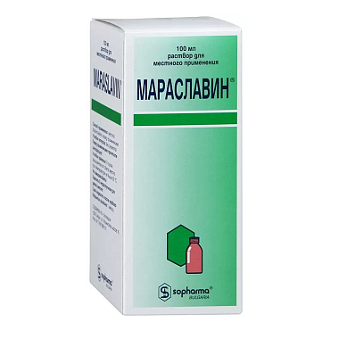 Купить Мараславин 100 мл раствор для местного применения