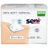 Купить Seni Soft Normal 30 шт пеленки 60 см х 60 см 3 капли
