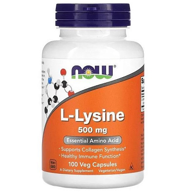 Купить Now Foods L-лизин 833 мг 100 шт капсулы