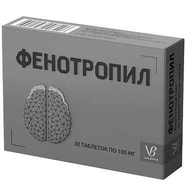 Купить Фенотропил 100 мг 30 шт таблетки