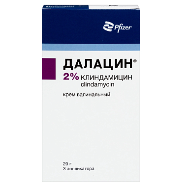 Купить Далацин 2 % 20 г крем вагинальный туба