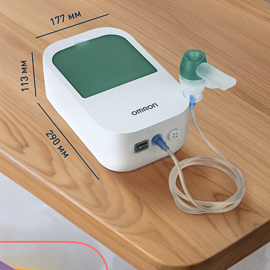 Купить Omron DuoBaby NE-С301-RU ингалятор компрессорный (небулайзер)