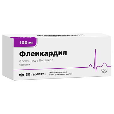 Купить Флеикардил 100 мг 30 шт таблетки