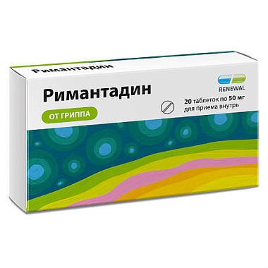 Купить Римантадин Реневал таб 50мг №20