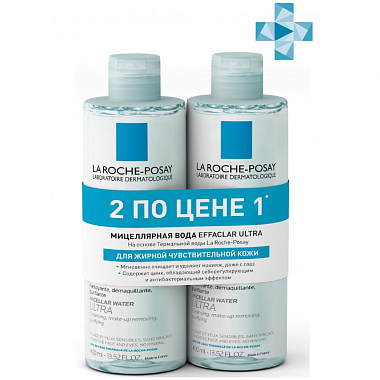 Купить La Roche-Posay Effaclar вода мицеллярная  ультра 400мл №2