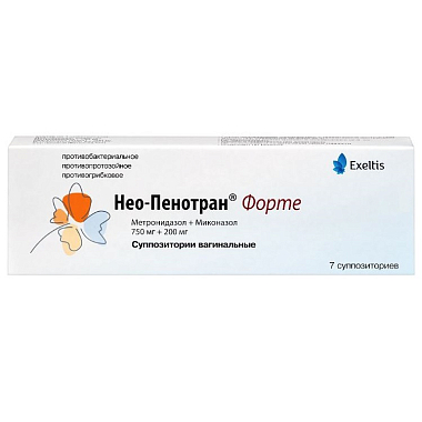 Купить Нео-Пенотран Форте 7 шт суппозитории вагинальные