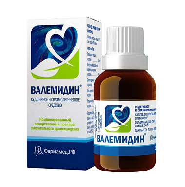 Купить Валемидин 25 мл капли для внутреннего применения