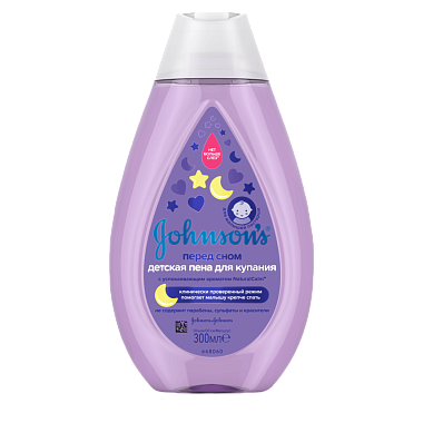 Купить Johnson’s Baby Перед Сном 300 мл пена для купания