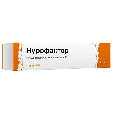 Купить Нурофактор 5 % 100 г гель для наружного применения