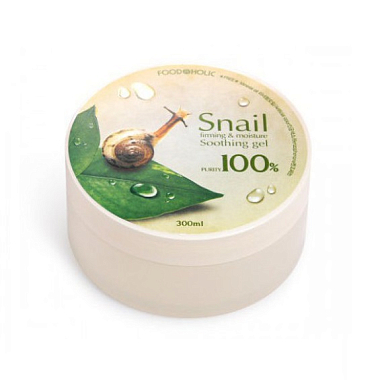 Купить FoodaHolic гель 300мл многофункц улиточный Snail Firming and Moisture Soothing Gel
