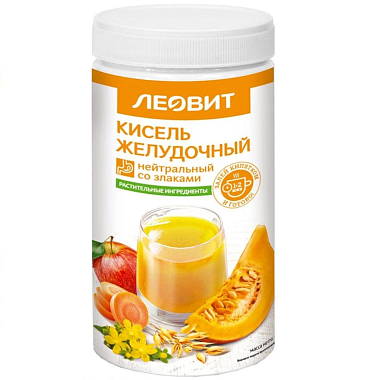 Купить Леовит Кисель Желудочный нейтральный со злаками 400 г банка