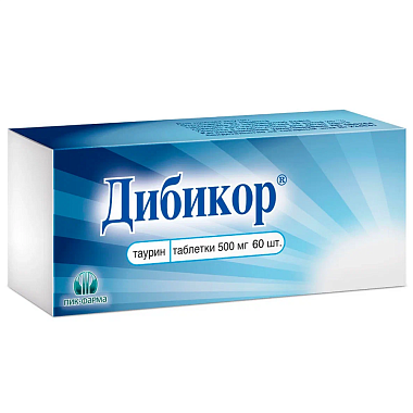 Купить Дибикор 500 мг 60 шт таблетки