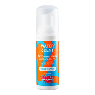 Купить Waterdent 50 мл пенка детская хэппи смайл