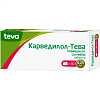 Купить Карведилол-Тева 6,25 мг 30 шт таблетки