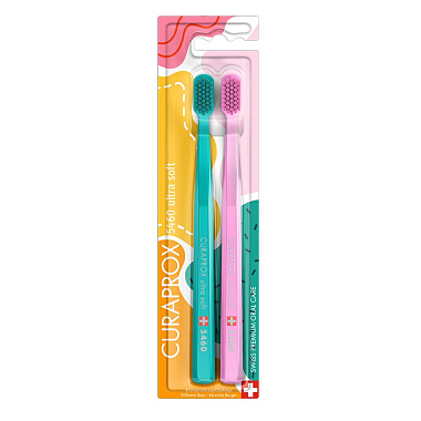 Купить Curaprox Ultrasoft/CS Duo Different Days 2 шт набор щеток зубных