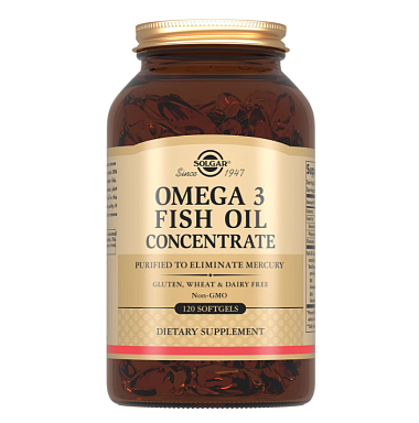 Купить Solgar Концентрат рыбьего жира Омега-3 120 шт капсулы