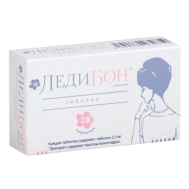 Купить Ледибон 2,5м г 28 шт таблетки
