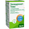 Купить Золедронат-Тева конц д/р-ра д/инф 4мг фл 5мл