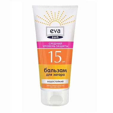 Купить Eva Sun 200 мл бальзам для загара SPF 15