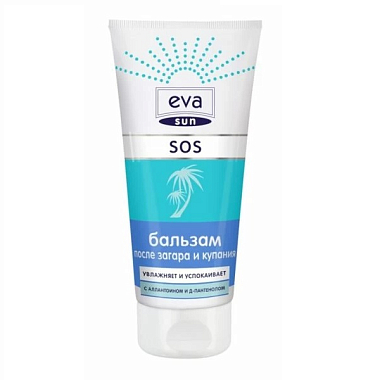 Купить Eva Sun 200 мл бальзам SOS после загара и купания