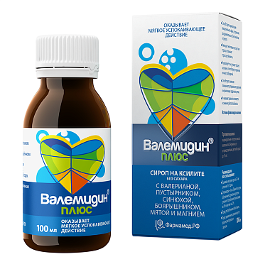 Купить Валемидин Плюс 100 мл сироп