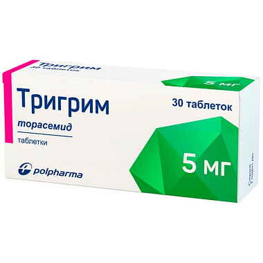 Купить Тригрим 5 мг 30 шт таблетки