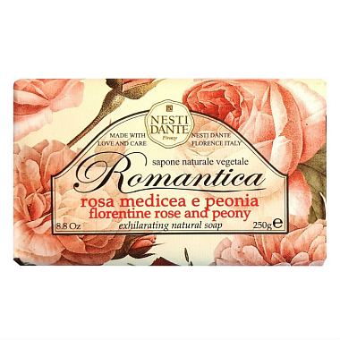 Купить Nesti Dante 250 г мыло натуральное роза и пион