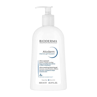 Купить Bioderma Atoderm Intensive 500 мл мусс-гель с помпой