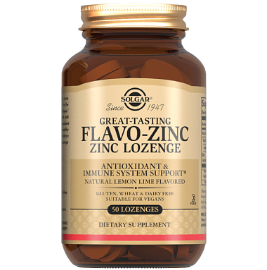 Купить Solgar Флаво-цинк 50 шт пастилки