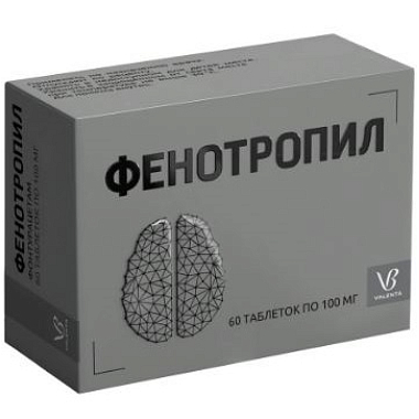 Купить Фенотропил 100 мг 60 шт таблетки