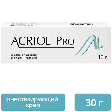 Купить Акриол Про 2,5% + 2,5% 30 г крем для местного и наружного применения