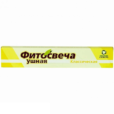 Купить Витатека 10 шт фитосвеча ушная классическая