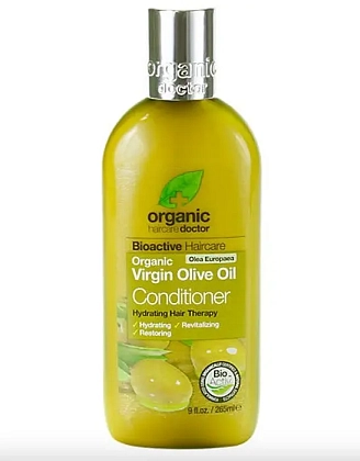 Купить Dr. Organic кондиционер для волос 265 мл с натуральным оливковым маслом