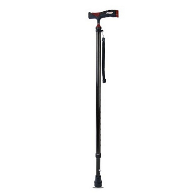 Купить Amrus трость инвалидная складная с ортопедической ручкой черная Артикул AMCF 51