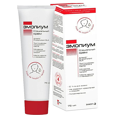 Купить Эмолиум 75 мл крем для лица и тела специальный