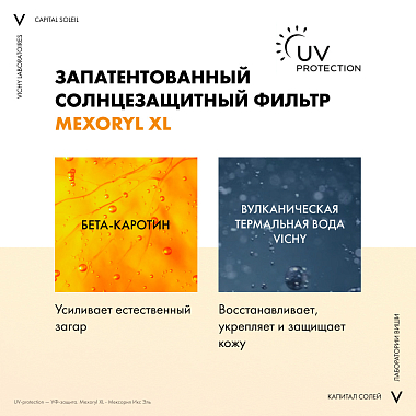 Купить Vichy Capital Soleil SPF 30 200 мл спрей-активатор загара двухфазный солнцезащитный
